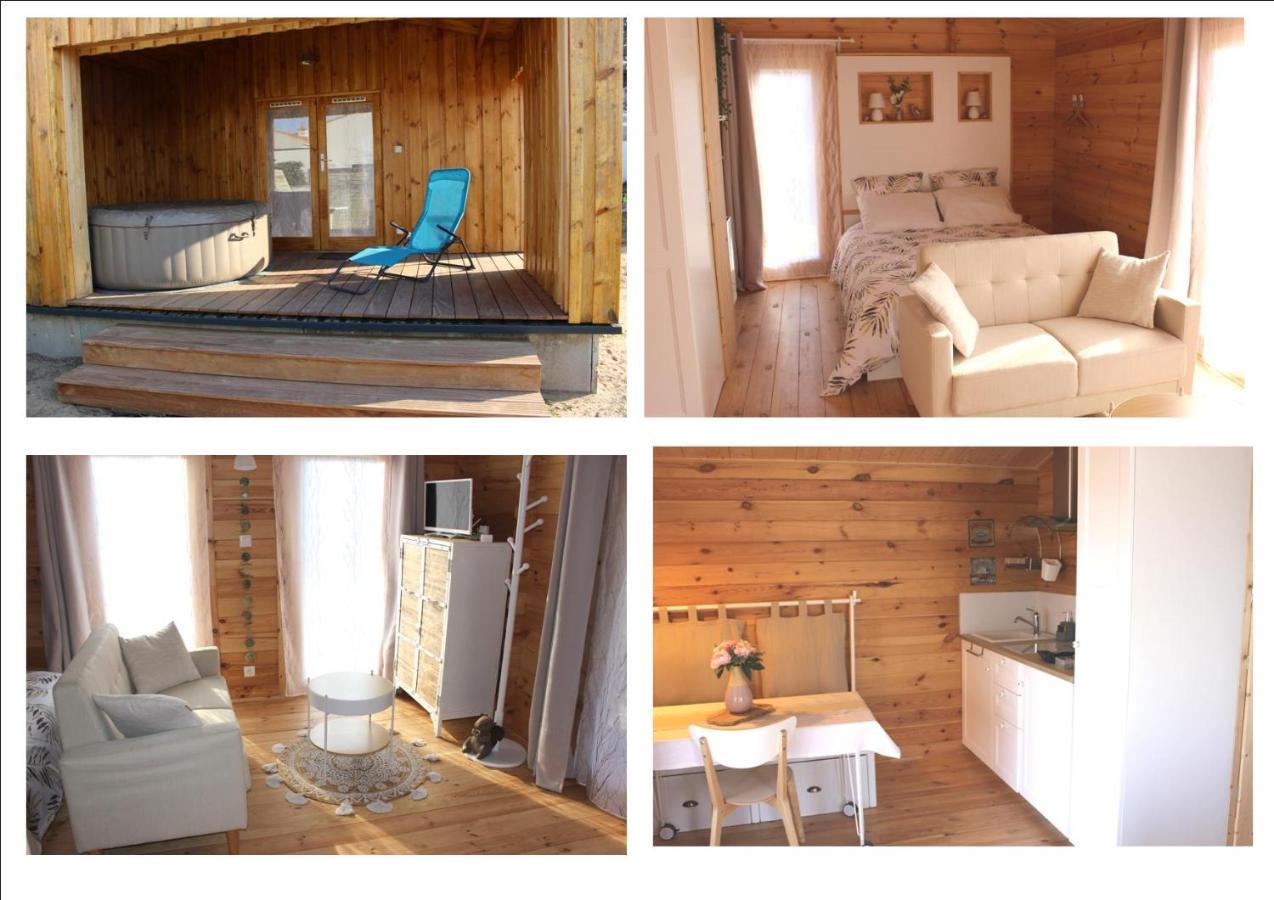 Chalet Esprit Zen Et Nature Avec Spa Saint-Hilaire-de-Riez Kültér fotó